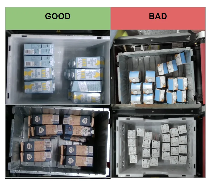 Image selection rules defining which images qualified as ideal reference states.